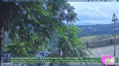 immagine della webcam nei dintorni di Santarcangelo di Romagna: webcam Roncofreddo