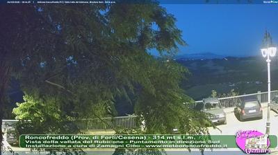 immagine della webcam nei dintorni di Cervia: webcam Roncofreddo