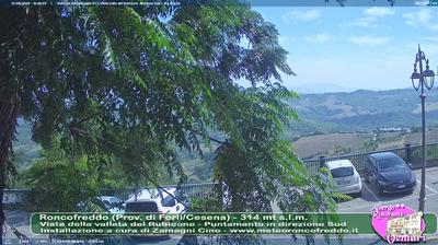 immagine della webcam nei dintorni di Novafeltria: webcam Roncofreddo