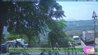 immagine della webcam nei dintorni di Santarcangelo di Romagna: webcam Roncofreddo