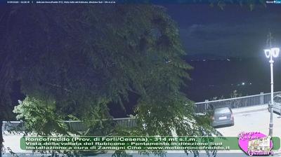 immagine della webcam nei dintorni di Forli' Ridolfi: webcam Roncofreddo
