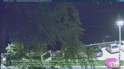 immagine della webcam nei dintorni di Castrocaro Terme e Terra del Sole: webcam Roncofreddo