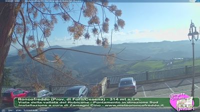 immagine della webcam nei dintorni di Castrocaro Terme e Terra del Sole: webcam Roncofreddo
