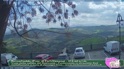immagine della webcam nei dintorni di Longiano: webcam Roncofreddo