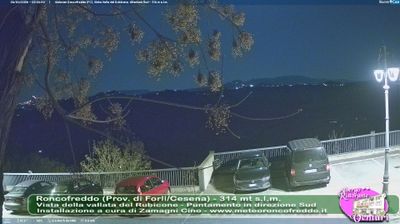 immagine della webcam nei dintorni di Santarcangelo di Romagna: webcam Roncofreddo