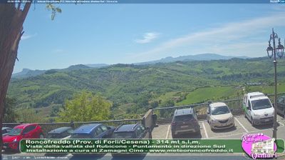 immagine della webcam nei dintorni di Macerata Feltria: webcam Roncofreddo