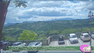 immagine della webcam nei dintorni di Perticara di Novafeltria: webcam Roncofreddo