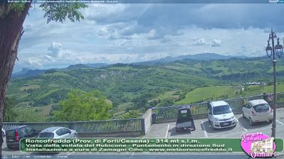 immagine della webcam nei dintorni di Monte Grimano Terme: webcam Roncofreddo