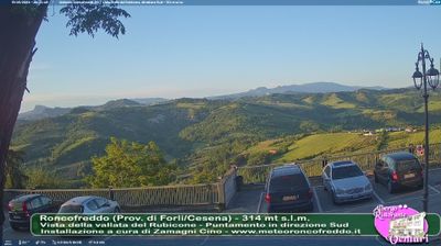 immagine della webcam nei dintorni di Santarcangelo di Romagna: webcam Roncofreddo