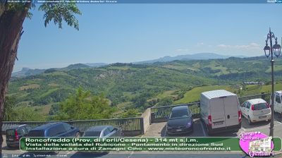 immagine della webcam nei dintorni di Poggio Torriana: webcam Roncofreddo