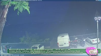 immagine della webcam nei dintorni di Castrocaro Terme e Terra del Sole: webcam Roncofreddo