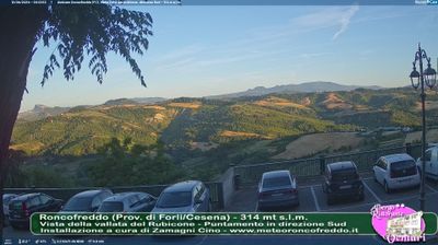 immagine della webcam nei dintorni di Sarsina: webcam Roncofreddo