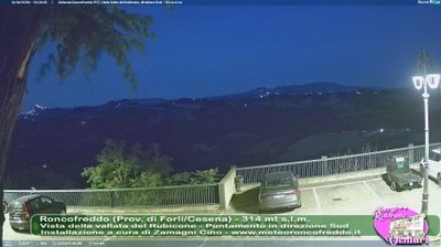 immagine della webcam nei dintorni di Castrocaro Terme e Terra del Sole: webcam Roncofreddo