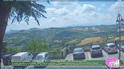 immagine della webcam nei dintorni di Sarsina: webcam Roncofreddo