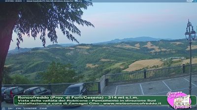 immagine della webcam nei dintorni di Perticara di Novafeltria: webcam Roncofreddo