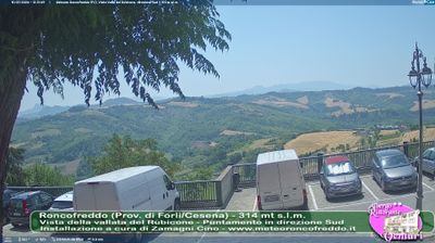 immagine della webcam nei dintorni di Castrocaro Terme e Terra del Sole: webcam Roncofreddo