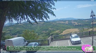 immagine della webcam nei dintorni di Santarcangelo di Romagna: webcam Roncofreddo