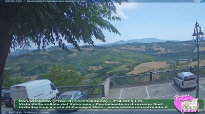 immagine della webcam nei dintorni di Santarcangelo di Romagna: webcam Roncofreddo