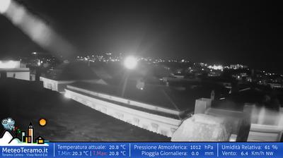 immagine della webcam nei dintorni di Isola del Gran Sasso d'Italia: webcam Teramo