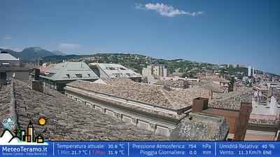 immagine della webcam nei dintorni di Offida: webcam Teramo