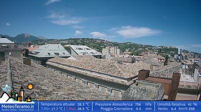 immagine della webcam nei dintorni di San Benedetto del Tronto: webcam Teramo
