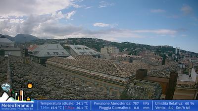 immagine della webcam nei dintorni di Ascoli Piceno: webcam Teramo