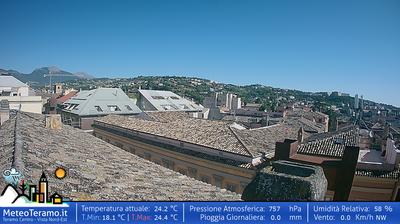 immagine della webcam nei dintorni di Cologna Spiaggia: webcam Teramo