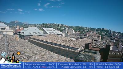 immagine della webcam nei dintorni di Offida: webcam Teramo