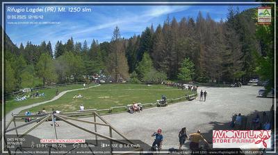 immagine della webcam nei dintorni di Calestano: webcam Trefiumi