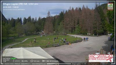 immagine della webcam nei dintorni di Borgo Val di Taro: webcam Trefiumi