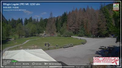 immagine della webcam nei dintorni di Schia Monte Caio: webcam Trefiumi