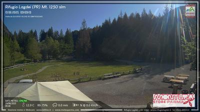 immagine della webcam nei dintorni di Fivizzano: webcam Trefiumi