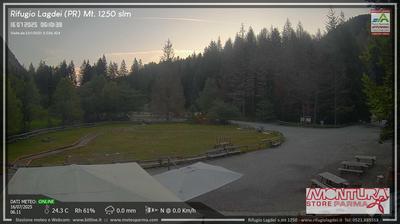 immagine della webcam nei dintorni di Pratospilla: webcam Trefiumi