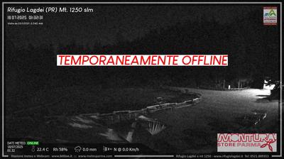 immagine della webcam nei dintorni di Capanne di Sillano: webcam Trefiumi