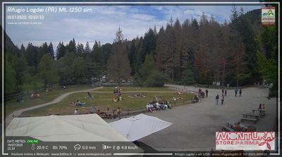 immagine della webcam nei dintorni di Fivizzano: webcam Trefiumi