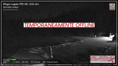 immagine della webcam nei dintorni di Monte Giogo: webcam Trefiumi