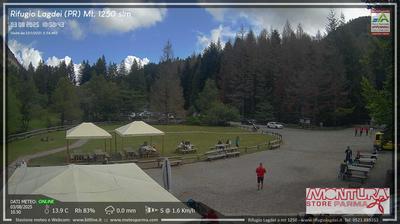 immagine della webcam nei dintorni di Borgo Val di Taro: webcam Trefiumi