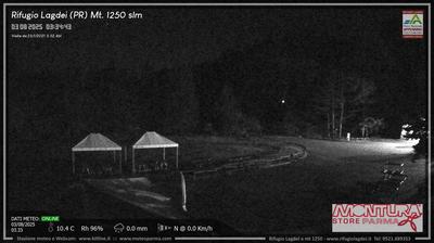 immagine della webcam nei dintorni di Busana: webcam Trefiumi