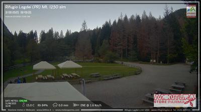 immagine della webcam nei dintorni di Corniglio: webcam Trefiumi