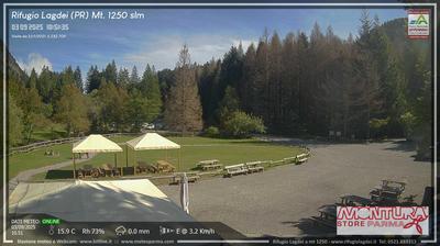 immagine della webcam nei dintorni di Calestano: webcam Trefiumi