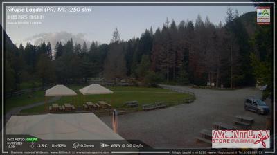 immagine della webcam nei dintorni di Borgo Val di Taro: webcam Trefiumi