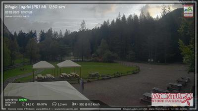 immagine della webcam nei dintorni di Fivizzano: webcam Trefiumi