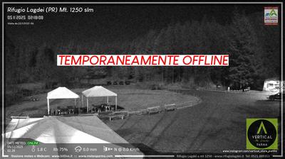 immagine della webcam nei dintorni di Borgo Val di Taro: webcam Trefiumi