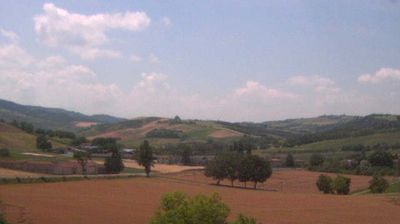 immagine della webcam nei dintorni di Sant'Agata Bolognese: webcam Castello di Serravalle