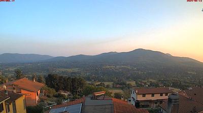 immagine della webcam nei dintorni di Roma Nomentano: webcam Rocca Priora
