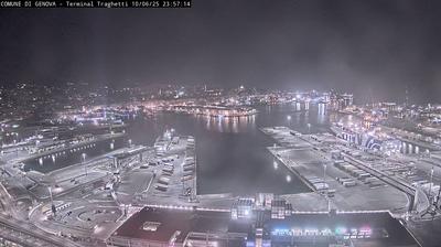 Preview delle webcam di Genova: Porto di Genova Terminal Traghetti