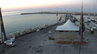 immagine della webcam nei dintorni di Castelfidardo: webcam Portonovo