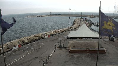 immagine della webcam nei dintorni di Monte Conero: webcam Portonovo