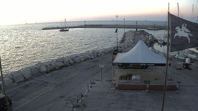 immagine della webcam nei dintorni di Castelfidardo: webcam Ancona