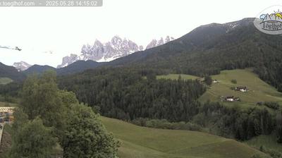 immagine della webcam nei dintorni di Rio di Pusteria: webcam Funes